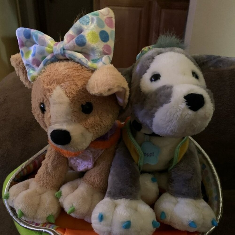 Groovy Girl dogs and dog bed